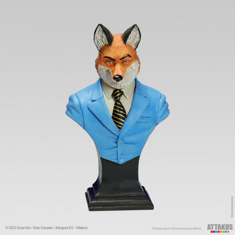 BUSTE BLACKSAD LIEUTENANT DE POLICE RENARD ATTAKUS