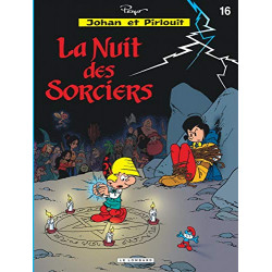 JOHAN  PIRLOUIT LOMBARD - TOME 16 - NUIT DES SORCIERS LA