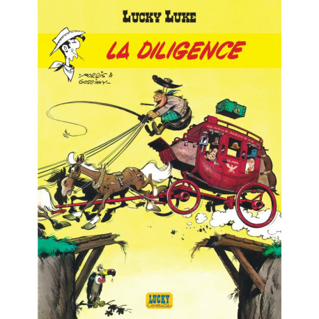 LUCKY LUKE - TOME 1 - LA DILIGENCE