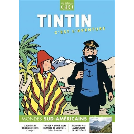 TINTIN CEST LAVENTURE N 19 - LAMERIQUE DU SUD