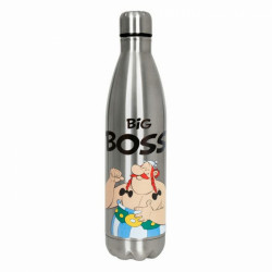 BOUTEILLE D EAU ISOTHERME KONITZ EN INOX ASTERIX ET OBELIX BIG BOSS