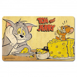 TOM AND JERRY CHEESE BREAKFAST BOARD COLOURED 23X14