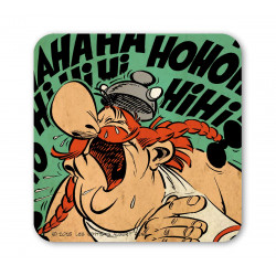 ASTERIX HAHAHIHIHOHO COASTER COLOURED 10X10