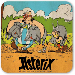 ASTERIX BOAR HUNTING COASTER 10X10