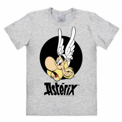 T SHIRT ASTERIX PORTRAIT GRIS ADULTE TAILLE XS