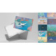 10 CARTES POSTALES EDENA DE MOEBIUS