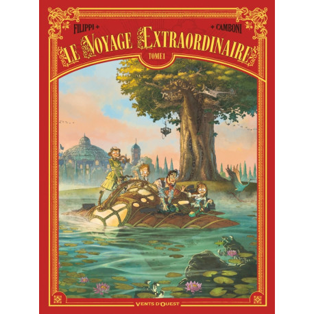 LE VOYAGE EXTRAORDINAIRE TOME 01  CYCLE 1  LE TROPHEE JULES VERNE 1sur3