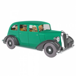LA VOITURE DES GANGSTERS TINTIN EN AMERIQUE FIGURINE 13CM