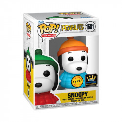 SNOOPY IN COAT CHASE LES PEANUTS FUNKO POP EXCLUSIVE 10CM