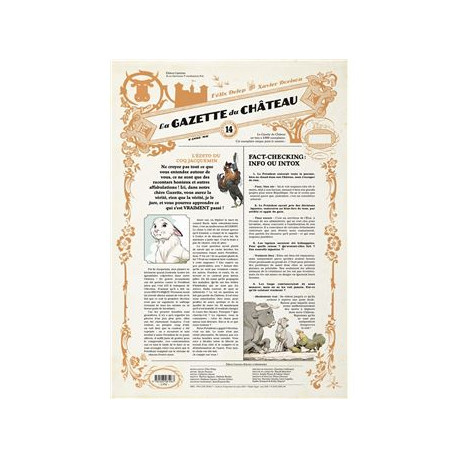 LE CHATEAU DES ANIMAUX  LA GAZETTE DU CHATEAU VOL14