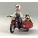 WALLACE ET GROMIT EN SIDE CAR