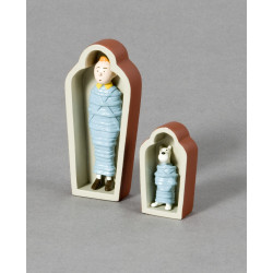 SARCOPHAGES TINTIN ET MILOU LES CIGARES DU PHARAON