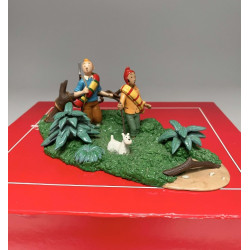 TINTIN MILOU ET ZORRINO DANS LA JUNGLE LE TEMPLE DU SOLEIL PIXI 4574