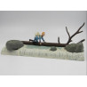 TINTIN ET MILOU TRAVERSANT LA CASCADE LOREILLE CASSEE PIXI 4568