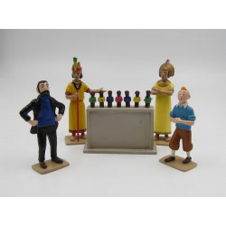 LA SCENE DE LAUTEL TINTIN LE TEMPLE DU SOLEIL PIXI 4572