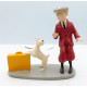 TINTIN ET MILOU VALISE LOREILLE CASSEE PIXI 4545