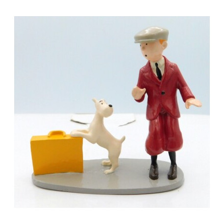 TINTIN ET MILOU VALISE LOREILLE CASSEE PIXI 4545