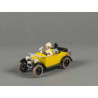 TINTIN MILOU ET COCO DANS LA VOITURE TINTIN AU CONGO PIXI 4564