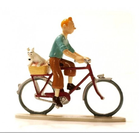 TINTIN ET MILOU A VELO LES BIJOUX DE LA CASTAFIORE PIXI 4552