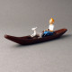 TINTIN ET MILOU EN PIROGUE LOREILLE CASSEE PIXI 4546
