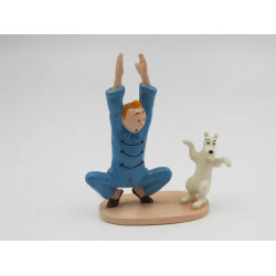 TINTIN ET MILOU GYMNASTIQUE LOREILLE CASSEE PIXI 4556