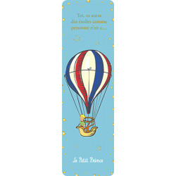 LE PETIT PRINCE MONTGOLFIERE MARQUE PAGES CLASSIQUE