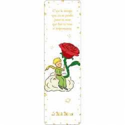 LE PETIT PRINCE ROSE NUAGE MARQUE PAGES CLASSIQUE