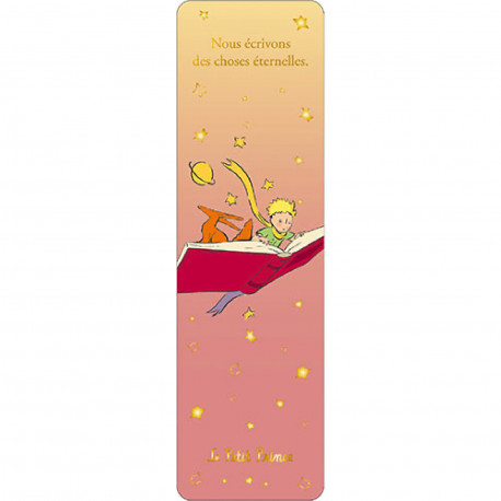 LE PETIT PRINCE LIVRE MARQUE PAGES DEGRADE
