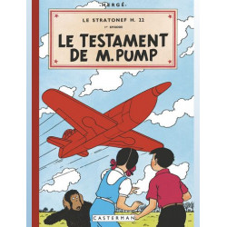 JO ET ZETTE T03 LE TESTAMENT DE M PUMP VOL03 LE STRATONEF H 22 1ER EPISODE FAC SIMILE COUL