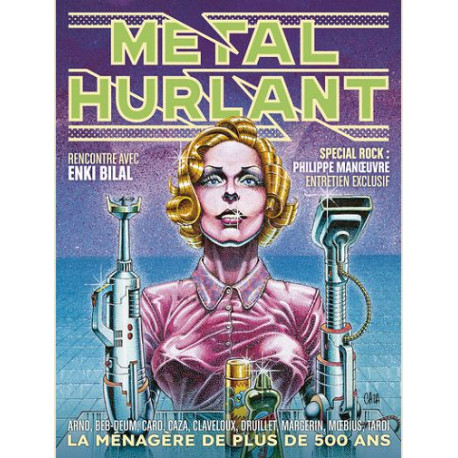 METAL HURLANT N 8 LES CARESSES DE METAL