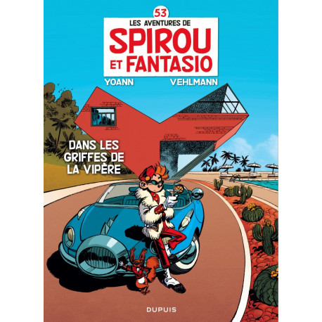 SPIROU ET FANTASIO TOME 53 DANS LES GRIFFES DE LA VIPERE SILVER
