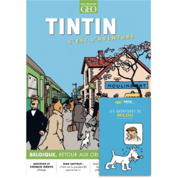 TINTIN C'EST L AVENTURE N 24 BELGIQUE OFFRE JUMELEE