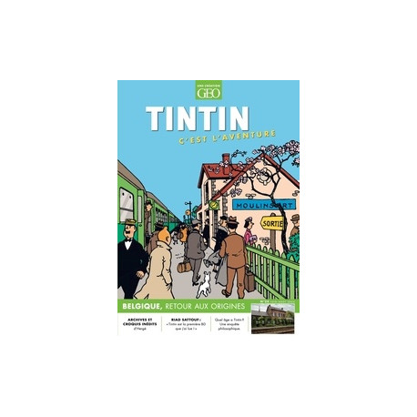 TINTIN C'EST L AVENTURE N 24 BELGIQUE