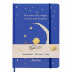 CARNET DE NOTES LE PETIT PRINCE ET LE RENARD ASSIS SUR LA LUNE