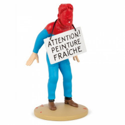 HADDOCK PEINTURE FRAICHE TINTIN FIGURINE 13CM