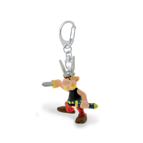 PORTE CLEF ASTERIX LE GAULOIS TIRE SON EPEE