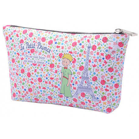 GRANDE TROUSSE LE PETITE PRINCE VANITY MOTIF FLEURS ROSES