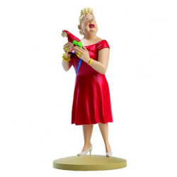 FIGURINE RESINE CASTAFIORE AU PERROQUET 42185