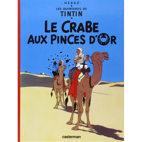 TINTIN PETIT FORMAT COULEURS T9 LE CRABE AUX PINCES DOR