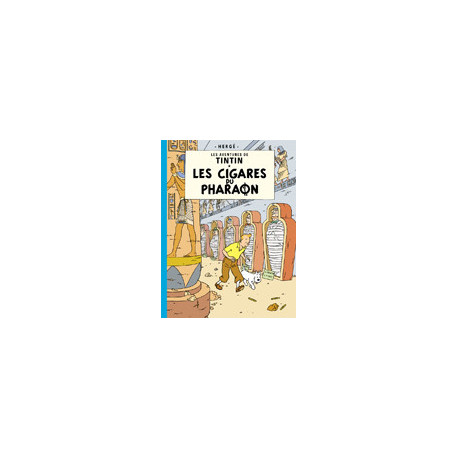 TINTIN PETIT FORMAT COULEURS T4 LES CIGARES DU PHARAON