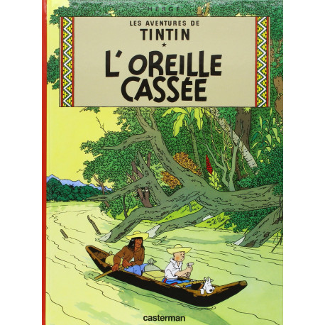 TINTIN PETIT FORMAT COULEURS T6 LOREILLE CASSEE