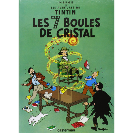 TINTIN PETIT FORMAT COULEURS T13 LES SEPT BOULES DE CRISTAL