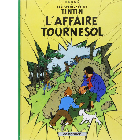 TINTIN PETIT FORMAT COULEURS T18 LAFFAIRE TOURNESOL