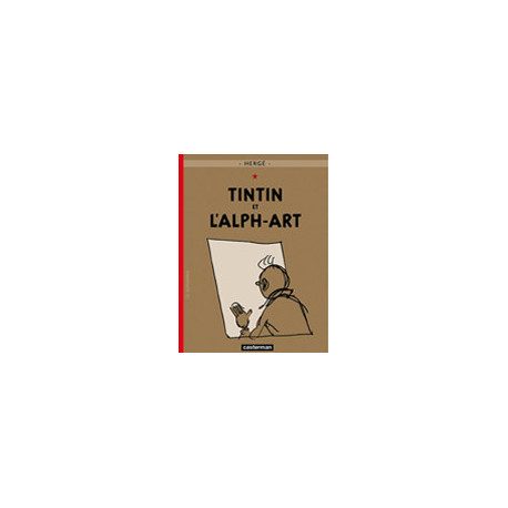 TINTIN PETIT FORMAT COULEURS T24 TINTIN ET LALPH-ART